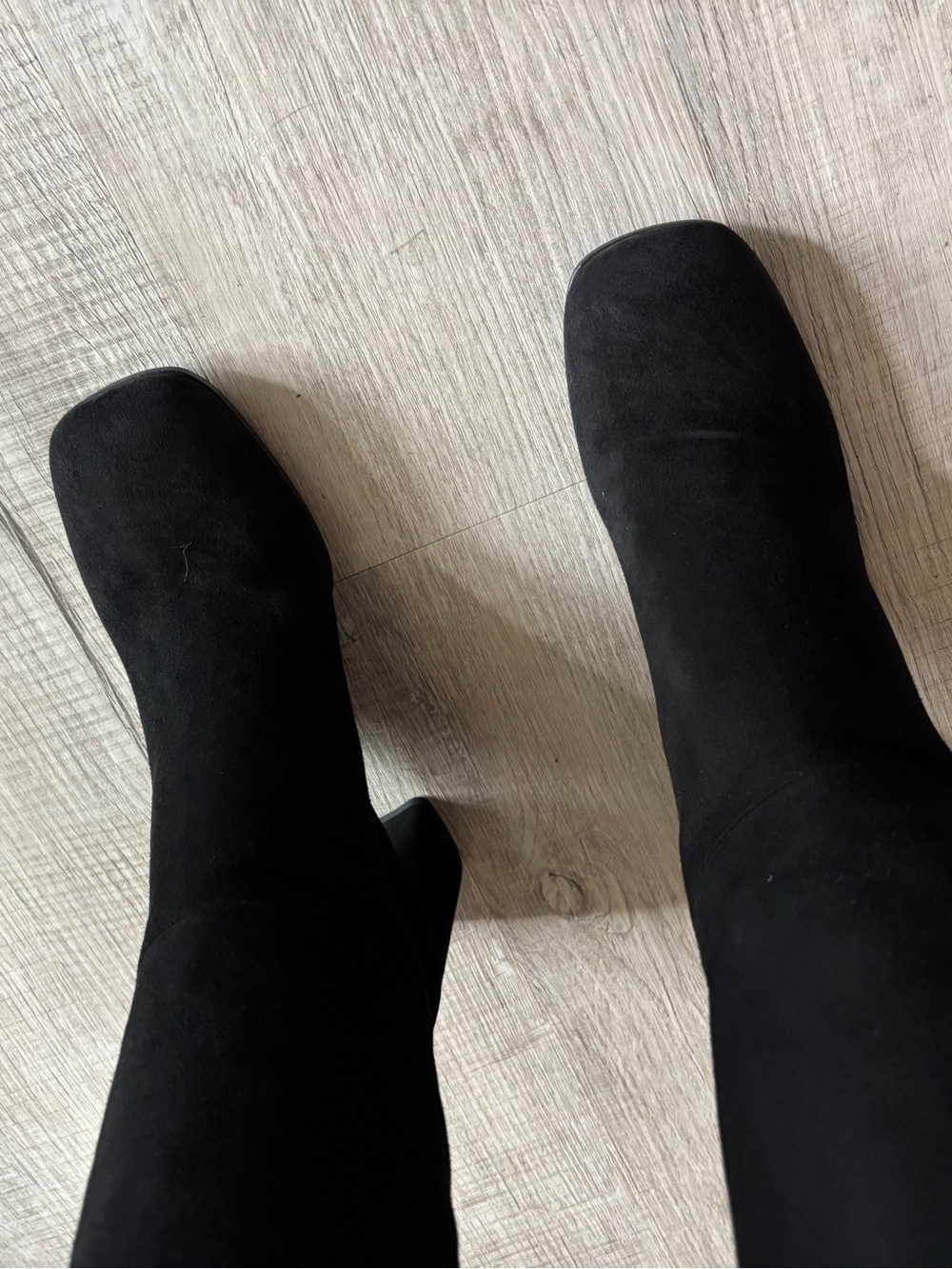 Prada Suede knee- high block boots size 38, NIB authentic - Picture 3 of 10